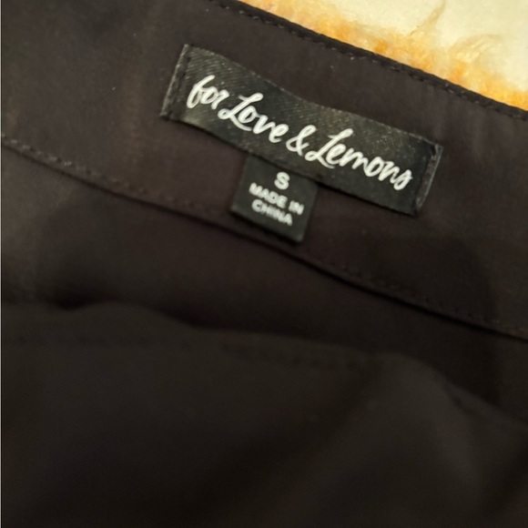 RACHEL MINI SKIRT - FOR LOVE & LEMONS S - Picture 5 of 9